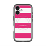 スリムプロテクションプレミアムケース with MagSafe［ Big Border - Pink ］