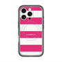 スリムプロテクションプレミアムケース with MagSafe［ Big Border - Pink ］