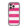 スリムプロテクションプレミアムケース with MagSafe［ Big Border - Pink ］