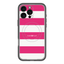 スリムプロテクションプレミアムケース with MagSafe［ Big Border - Pink ］