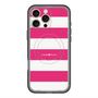 スリムプロテクションプレミアムケース with MagSafe［ Big Border - Pink ］