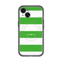 スリムプロテクションプレミアムケース with MagSafe［ Big Border - Green ］