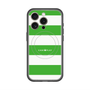 スリムプロテクションプレミアムケース with MagSafe［ Big Border - Green ］