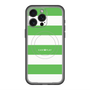 スリムプロテクションプレミアムケース with MagSafe［ Big Border - Green ］