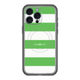 スリムプロテクションプレミアムケース with MagSafe［ Big Border - Green ］