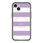 スリムプロテクションプレミアムケース with MagSafe［ Big Border - Purple ］