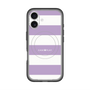 スリムプロテクションプレミアムケース with MagSafe［ Big Border - Purple ］