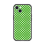 スリムプロテクションプレミアムケース with MagSafe［ Small Dot - Green ］