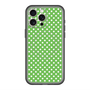 スリムプロテクションプレミアムケース with MagSafe［ Small Dot - Green ］