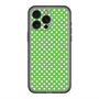 スリムプロテクションプレミアムケース with MagSafe［ Small Dot - Green ］