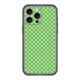 スリムプロテクションプレミアムケース with MagSafe［ Small Dot - Green ］