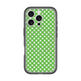 スリムプロテクションプレミアムケース with MagSafe［ Small Dot - Green ］