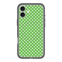 スリムプロテクションプレミアムケース with MagSafe［ Small Dot - Green ］