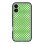 スリムプロテクションプレミアムケース with MagSafe［ Small Dot - Green ］