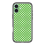 スリムプロテクションプレミアムケース with MagSafe［ Small Dot - Green ］