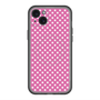 スリムプロテクションプレミアムケース with MagSafe［ Small Dot - Pink ］