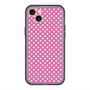 スリムプロテクションプレミアムケース with MagSafe［ Small Dot - Pink ］