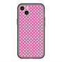 スリムプロテクションプレミアムケース with MagSafe［ Small Dot - Pink ］