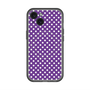 スリムプロテクションプレミアムケース with MagSafe［ Small Dot - Purple ］