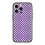 スリムプロテクションプレミアムケース with MagSafe［ Small Dot - Purple ］
