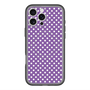スリムプロテクションプレミアムケース with MagSafe［ Small Dot - Purple ］