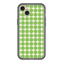 スリムプロテクションプレミアムケース with MagSafe［ Big Dot - Green ］