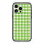 スリムプロテクションプレミアムケース with MagSafe［ Big Dot - Green ］