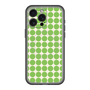 スリムプロテクションプレミアムケース with MagSafe［ Big Dot - Green ］