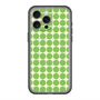 スリムプロテクションプレミアムケース with MagSafe［ Big Dot - Green ］