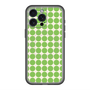 スリムプロテクションプレミアムケース with MagSafe［ Big Dot - Green ］