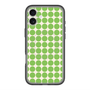 スリムプロテクションプレミアムケース with MagSafe［ Big Dot - Green ］
