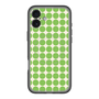 スリムプロテクションプレミアムケース with MagSafe［ Big Dot - Green ］