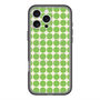スリムプロテクションプレミアムケース with MagSafe［ Big Dot - Green ］