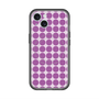 スリムプロテクションプレミアムケース with MagSafe［ Big Dot - Purple ］