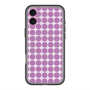 スリムプロテクションプレミアムケース with MagSafe［ Big Dot - Purple ］