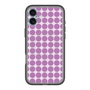 スリムプロテクションプレミアムケース with MagSafe［ Big Dot - Purple ］