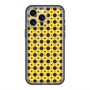 スリムプロテクションプレミアムケース with MagSafe［ Shower Dot - Yellow ］