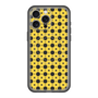 スリムプロテクションプレミアムケース with MagSafe［ Shower Dot - Yellow ］