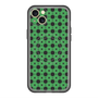 スリムプロテクションプレミアムケース with MagSafe［ Shower Dot - Green ］