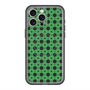 スリムプロテクションプレミアムケース with MagSafe［ Shower Dot - Green ］