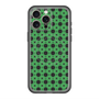 スリムプロテクションプレミアムケース with MagSafe［ Shower Dot - Green ］