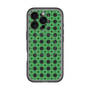 スリムプロテクションプレミアムケース with MagSafe［ Shower Dot - Green ］