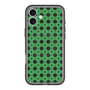 スリムプロテクションプレミアムケース with MagSafe［ Shower Dot - Green ］
