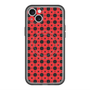 スリムプロテクションプレミアムケース with MagSafe［ Shower Dot - Red ］