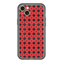 スリムプロテクションプレミアムケース with MagSafe［ Shower Dot - Red ］