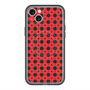 スリムプロテクションプレミアムケース with MagSafe［ Shower Dot - Red ］