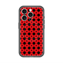 スリムプロテクションプレミアムケース with MagSafe［ Shower Dot - Red ］