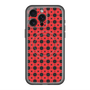 スリムプロテクションプレミアムケース with MagSafe［ Shower Dot - Red ］