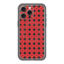 スリムプロテクションプレミアムケース with MagSafe［ Shower Dot - Red ］