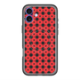 スリムプロテクションプレミアムケース with MagSafe［ Shower Dot - Red ］
